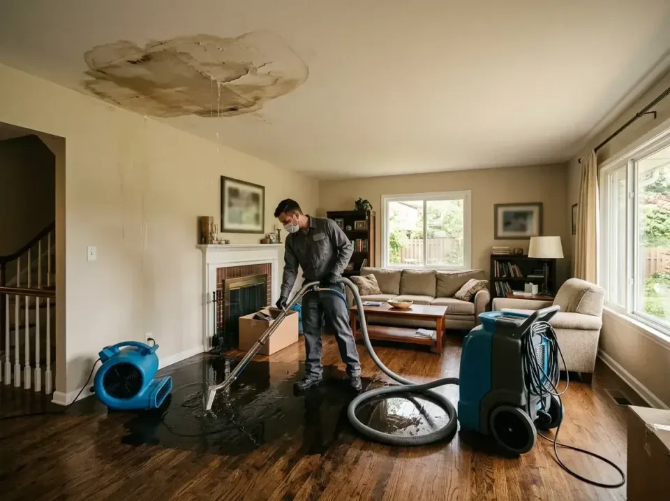 attic-pipe-burst-ceiling-drip-008 — frequently asked questions, Water Damage Restoration & Carpet Care in Ripon, WI
